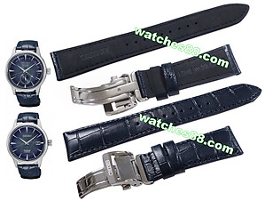 SEIKO PRESAGE 20mm Genuine Leather for SRPC01, SSA361 Code:L0HE014J0 Color: Blue