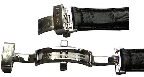 Citizen 21mm Genuine Leather Strap for BT0001-63E� Black Color - Code: 59-S51389-1