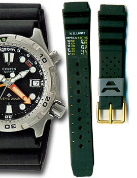 Citizen 19mm Promaster Ladies Aqualand Diver rubber strap