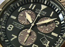 Citizen Eco-Drive Titanium Tachymeter Perpetual Calendar BL5251-51L
