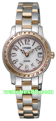 CITIZEN Wicca Eco-Drive Ladies Swarovski Crystals Collection EW1554-50A