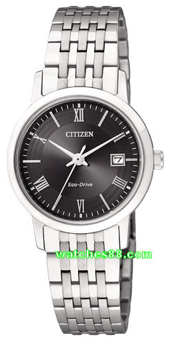 Citizen Drive on Citizen Eco Drive Ladies Sapphire Crystal Collection Ew1580 50e