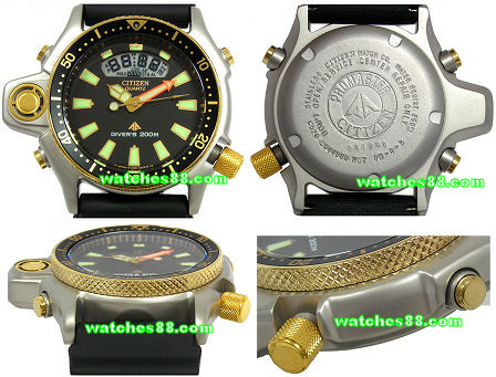 CITIZEN PROMASTER Depth Meter Aqualand JP2004-07E