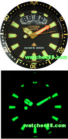 CITIZEN PROMASTER Depth Meter Aqualand JP2004-07E