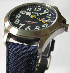 Citizen Nylon Strap 20mm - Deep Blue Color