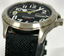 Citizen Nylon Strap 20mm - Black Color