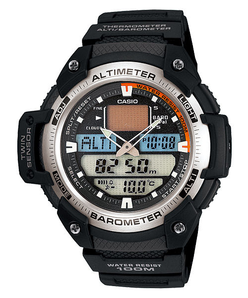 CASIO SPORTS GEAR Twin Sensor SGW-400H-1BVDR