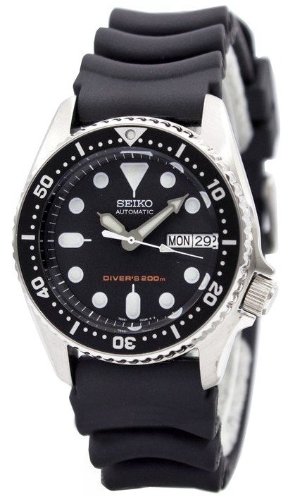 watches88 seiko mid size diver s 200m automatic skx013k1