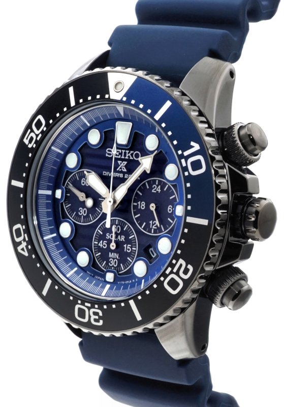 seiko prospex save the ocean chronograph