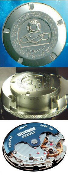 CITIZEN PROMASTER TITANIUM 1000m Professional Diver NH6930-09F
