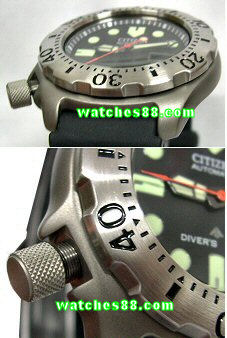 CITIZEN PROMASTER Diver�s 200M Titanium Automatic NY0054-04E 