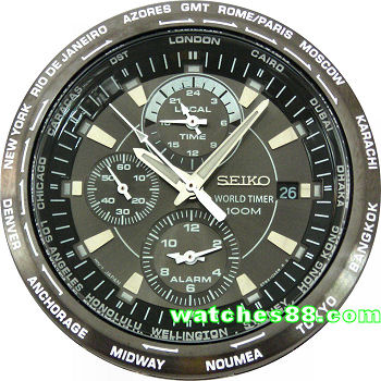 SEIKO Criteria World Timer Alarm Multi-Function SPL023