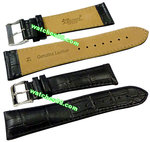 24mm Genuine Leather Strap - Color: Black Code: HGX8459-24mm