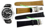 Citizen 22mm Genuine Leather Strap for NP4020 & etc � color: Black - Code: 59-S51990