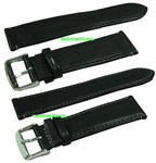 22mm Genuine Leather Strap - Black Color Code: B8258-22