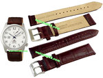 ORIENT 22mm genuine leather for CFD0E002W, CFD0E004W & etc Color: Brown Code: QUDDWH