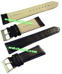 24mm Genuine Leather Strap Black Color Code: CH800BE24