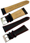 26mm Genuine Leather Strap Black Color Code: CH800BR26