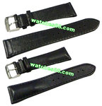 24mm Genuine Leather Strap - Color: Black Code: HGX8217-24mm