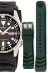 Seiko 20mm Diver rubber strap V- type for SKX013, SKX023,  SKX025 etc. Code: 4FV9JZ