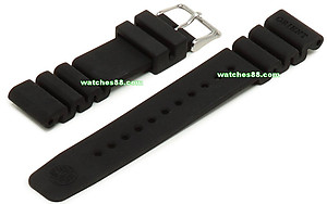 ORIENT 22mm genuine rubber strap for 300m Professional Diver EL02 & etc Code: V7729SB