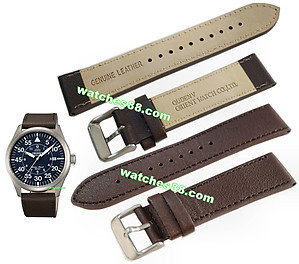 ORIENT 22mm genuine leather for FER2A004D Code: QUDENV-BR Color: Brown 