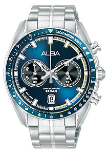 ALBA SIGNA 100M Quartz Chronograph A4B017X1