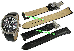 Citizen 20mm Genuine Leather Strap for AP1001 moon phase. Code: 59-S50785