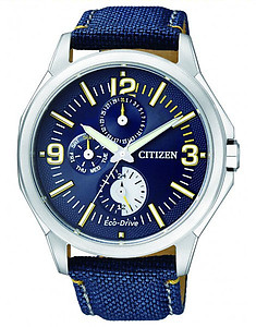 CITIZEN Eco-Drive Gents Multi-Dial Dress Collection AP4000-15L