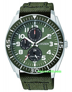 CITIZEN Eco-Drive Gents Military Dress Collection AP4011-01W