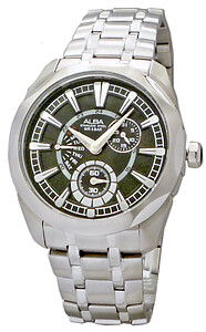 ALBA Sign-A Collection Multi-hand Calendar AQ7045