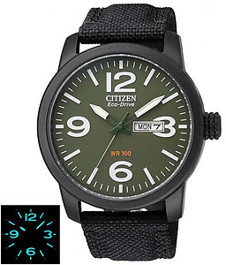 CITIZEN Eco-Drive Gents Military Dress Collection BM8475-00X