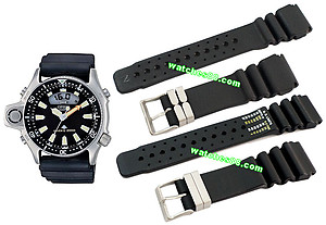 CITIZEN Promaster Diver's Rubber Strap 24mm for JP2000 Code : 59-L7322