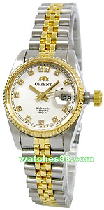 ORIENT Oyster Ladies Automatic Sapphire Collection FNR16002W