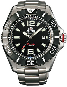 ORIENT M-FORCE Beast Titanium Automatic Power Reserve Diver's 200M SDV01001B ( WV0011DV )