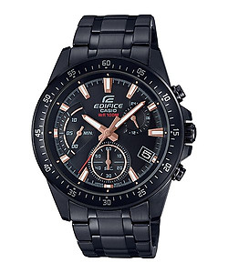  CASIO Edifice Black Series Chronograph 100M EFV-540DC-1BV