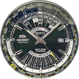 ORIENT Sporty Automatic World-Time Multi-Year Calendar EU0B003F