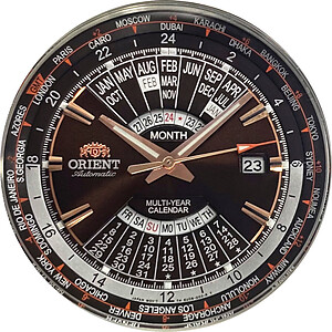 ORIENT Sporty Automatic World-Time Multi-Year Calendar EU0B004T