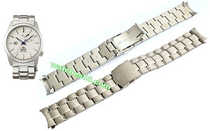 Orient original 22mm solid stainless steel bracelet for CFD0E002W, CFD0E004W & Etc. Code: QPDDUC