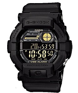 CASIO G-SHOCK VIBE ALARM GD-350-1BDR