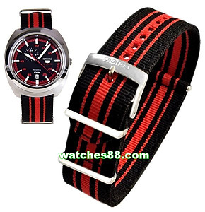 SEIKO 22mm Genuine Nato Nylon Strap for SSA287K1 Code: L0FP011J0 