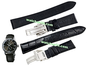 SEIKO PRESAGE 20mm Genuine Leather for SSA345 Code:L0HE012J0 Color: Black