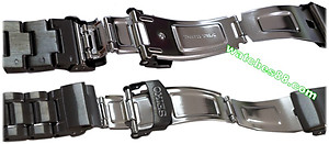 SEIKO 22mm Solid Stainless Steel Bracelet for SRPC49, SRPD11, SRPD45K1 Code: M0EV631N0 Color: Matt Black