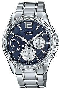 CASIO Multi-Hand Gents Collection MTP-E305D-2AV