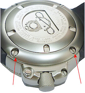 Citizen Genuine Parts - Titanium screw for Citizen Promaster NH6930-09F Code: 399-00107