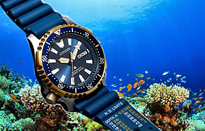 CITIZEN PROMASTER Fugu Limited Edition Diver's 200m Automatic NY0096-12L