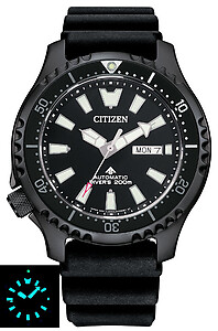 CITIZEN PROMASTER Fugu Limited Edition 1,989pcs Diver's 200m Automatic NY0139-11E