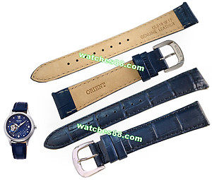 ORIENT 17mm Genuine Strap for FDB0A009D, RA-AG0018L  Code: UL019W17 Color: Blue