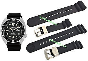 SEIKO 22mm Genuine Diver's Rubber Strap for SRP773, SRP775, SRP777 & SRP779 Code: R02F011J0