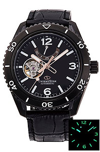 ORIENT STAR linted Edition 700pcs Semi Skeleton 200M Mechanical Power Reserve RE-AT0105B
